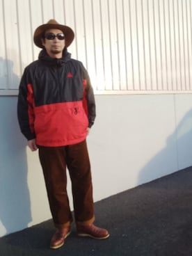 「アイテム（パーカー）」を使った、ひこたさん（メンズ・179cm・40代）の秋コーディネート