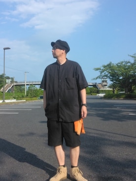 「DRIES VAN NOTEN（ドリスヴァンノッテン）のアイテム」を使った、ひこたさん（メンズ・179cm）の夏コーディネート