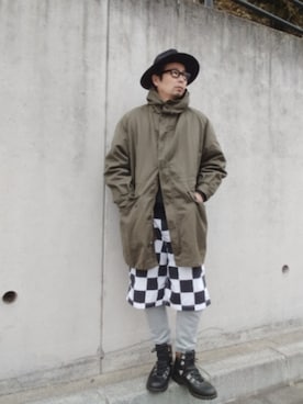 「EFFECTOR（エフェクター）のアイテム」を使った、ひこたさん（メンズ・179cm）の冬コーディネート