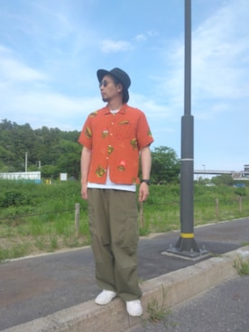 ひこたさん(メンズ・179cm)の夏コーディネート