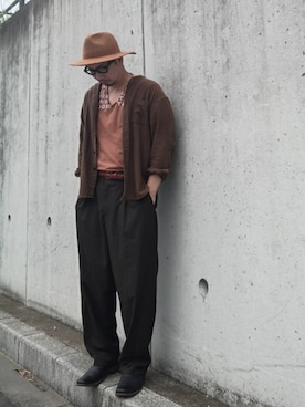 「EFFECTOR（エフェクター）のアイテム」を使った、ひこたさん（メンズ・179cm）の秋コーディネート