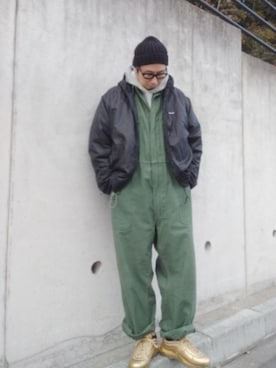 「EFFECTOR（エフェクター）のアイテム」を使った、ひこたさん（メンズ・179cm）の冬コーディネート