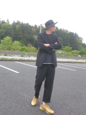 「NIKE（ナイキ）のアイテム（シューズ）」を使った、ひこたさん（メンズ・179cm）の春コーディネート