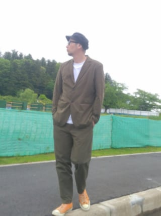 「URBAN RESEARCH(アーバンリサーチ)のセットアップ(セットアップ)」を使った、ひこたさん(メンズ・179cm)の春コーディネート