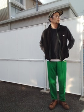 「アイテム（ベスト）」を使った、ひこたさん（メンズ・179cm・40代）の秋コーディネート