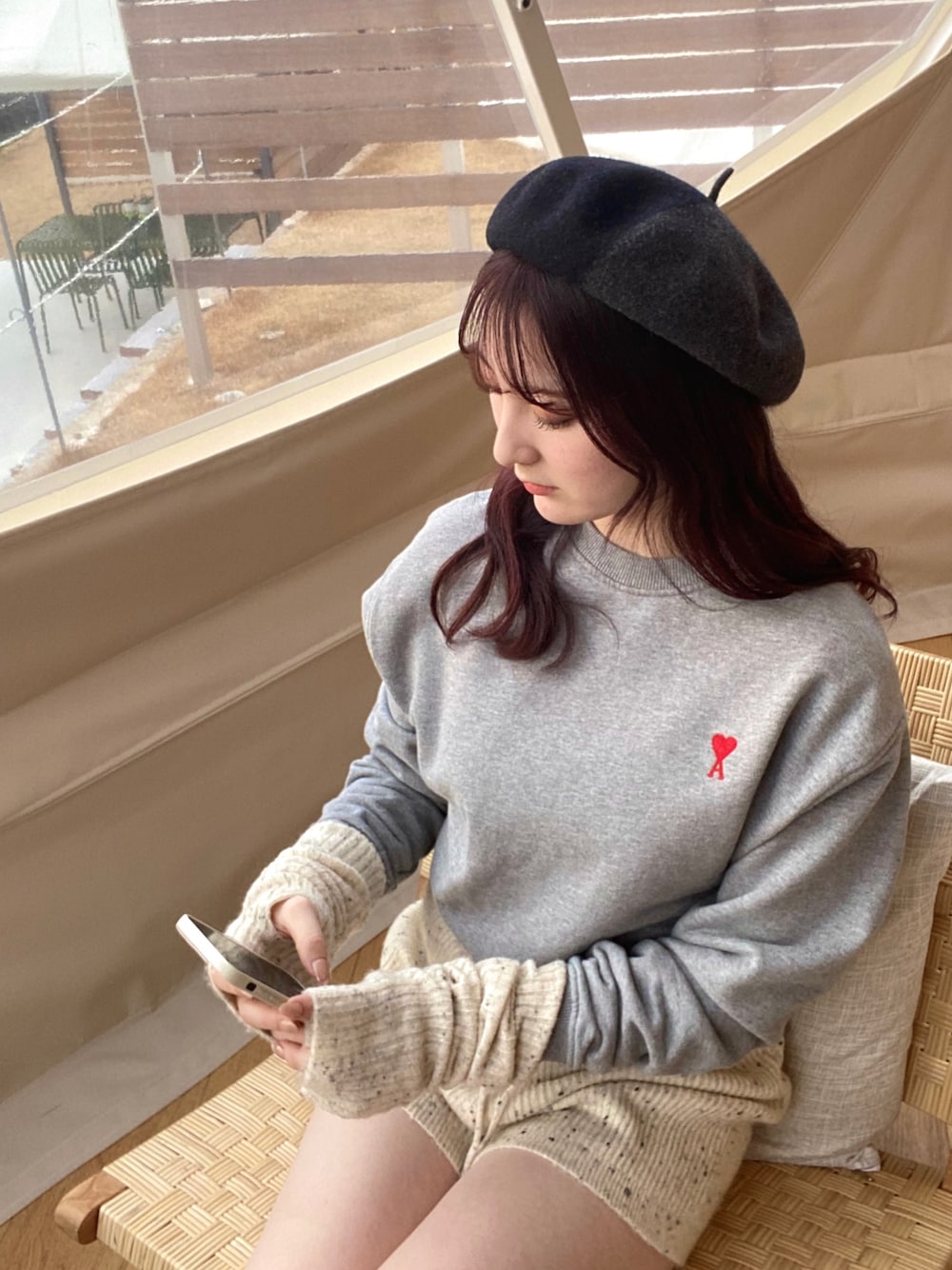 ゆう｜AMIPARISのスウェットを使ったコーディネート - WEAR 