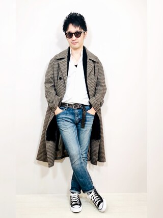 ADAM ET ROPE'（アダムエロペ）の「【HYBRID TWEED】ステン