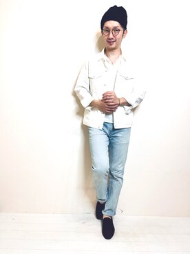 「ウルトラストレッチジーンズ」｜Hamakeiさん（メンズ・167cm）の春コーディネート