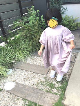 「アイテム（ワンピース/ドレス）」を使った、y___thOak4さん（キッズ・110cm）の夏コーディネート