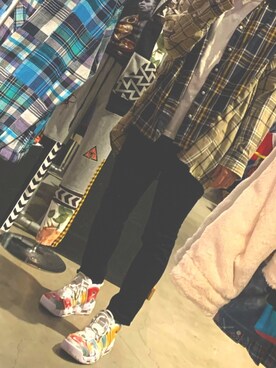 「NIKE（ナイキ）のアイテム（スニーカー、その他）」を使った、flafla39さん（メンズ・178cm）の春コーディネート