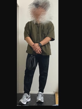 「アイテム（スウェットパンツ）」を使った、kurikei3411さん（メンズ・170cm）の秋コーディネート
