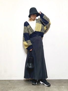 おしみさん（レディース・159cm）の秋コーディネート