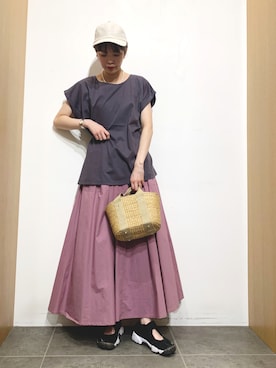 おしみさん(レディース・159cm)の夏コーディネート