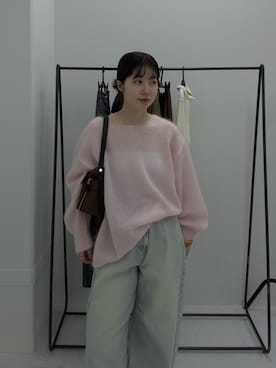「URBAN RESEARCH（アーバンリサーチ）のアイテム（ニット/セーター）」を使った、mocaさん（レディース・160cm）の秋コーディネート