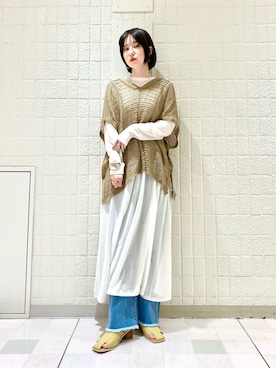 mocaさん（レディース・160cm）の春コーディネート