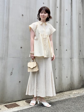 mocaさん（レディース・160cm）の夏コーディネート