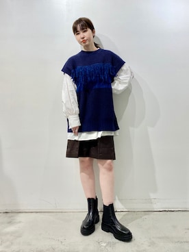 mocaさん(レディース・160cm)の秋コーディネート