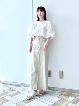 mocaさん（レディース・160cm）の夏コーディネート