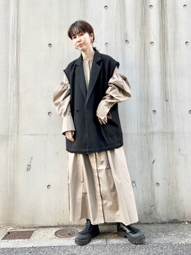 mocaさん(レディース・160cm)の冬コーディネート