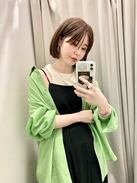 mocaさん（レディース・160cm）の春コーディネート