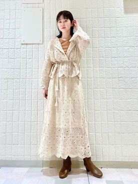 mocaさん（レディース・160cm）の秋コーディネート