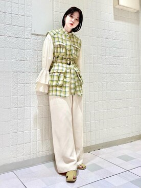 mocaさん（レディース・160cm）の春コーディネート