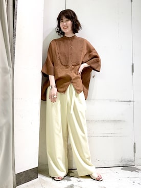 mocaさん（レディース・160cm）の夏コーディネート