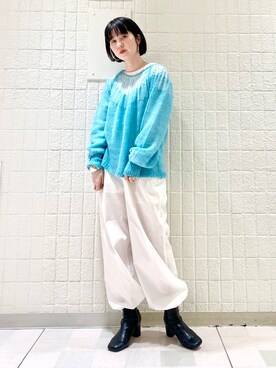mocaさん（レディース・160cm）の冬コーディネート