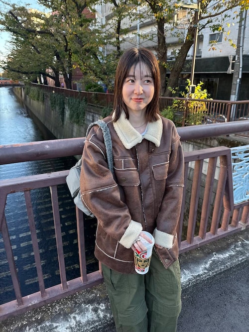 セール】オーバーサイズボアジャケット（その他アウター）｜KBF