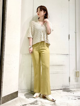 mocaさん（レディース・160cm）の春コーディネート