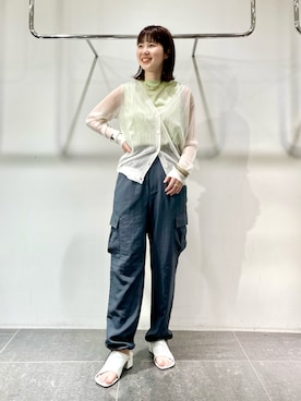 mocaさん(レディース・160cm)の夏コーディネート