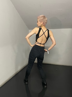 みくみくはらりらさんの（MOUSSY | マウジー）を使ったコーディネート