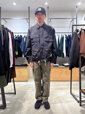 「茶割」｜「アイテム（ジャケット/アウター）」を使った、下山　大成さん（メンズ・168cm）の春コーディネート