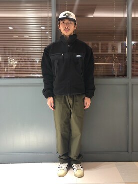 「茶割」｜「アイテム（ジャケット/アウター）」を使った、下山　大成さん（メンズ・168cm）の冬コーディネート