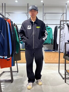 「茶割」｜「アイテム（ジャケット/アウター）」を使った、下山　大成さん（メンズ・168cm）の春コーディネート