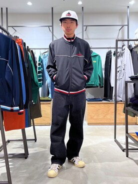 「茶割」｜「アイテム（ジャケット/アウター）」を使った、下山　大成さん（メンズ・168cm）の春コーディネート