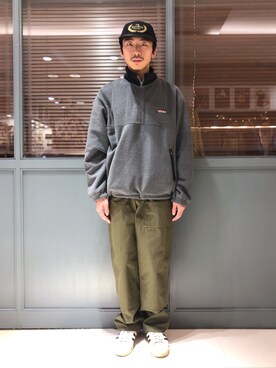「茶割」｜「アイテム（ジャケット/アウター）」を使った、下山　大成さん（メンズ・168cm）の冬コーディネート