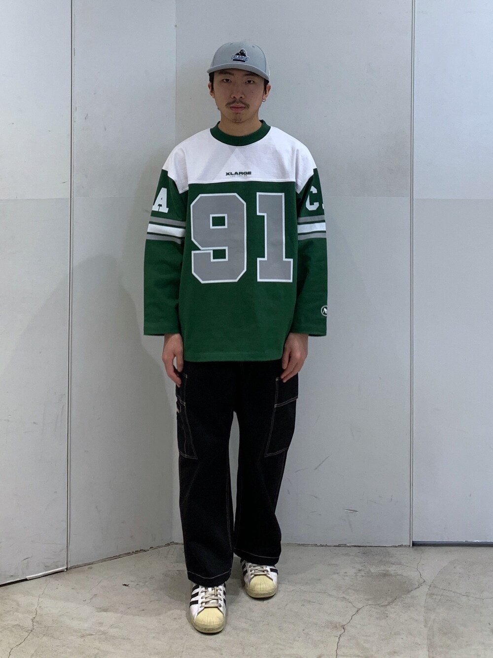 XLARGE（エクストララージ）の「XL FOOTBALL L/S TEE（Tシャツ