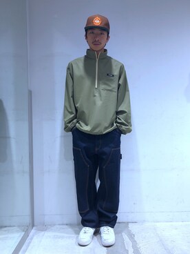 「茶割」｜「アイテム（ジャケット/アウター）」を使った、下山　大成さん（メンズ・168cm）の冬コーディネート