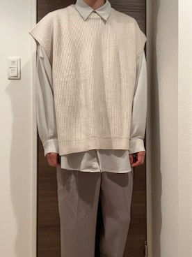 「kutir」｜光さん（メンズ・180cm）の春コーディネート