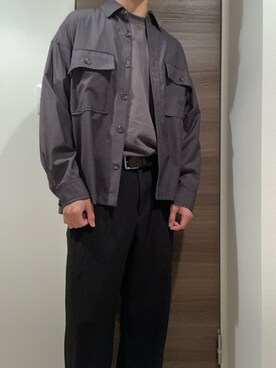 光さん（メンズ・180cm）の秋コーディネート