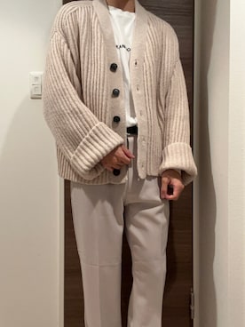 光さん（メンズ・180cm）の冬コーディネート