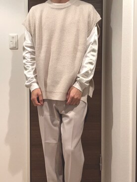 光さん（メンズ・180cm）の秋コーディネート