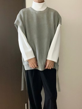 「LILL (リル)」｜光さん（メンズ・180cm）の秋コーディネート