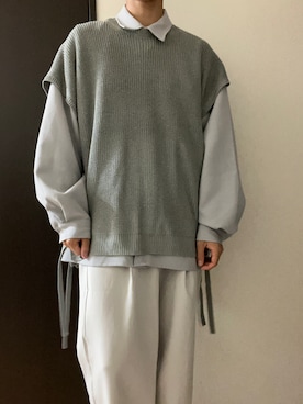 「LILL (リル)」｜光さん（メンズ・180cm）の秋コーディネート
