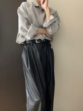 「LILL (リル)」｜光さん（メンズ・180cm）の春コーディネート