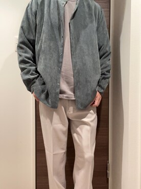 光さん（メンズ・180cm）の秋コーディネート