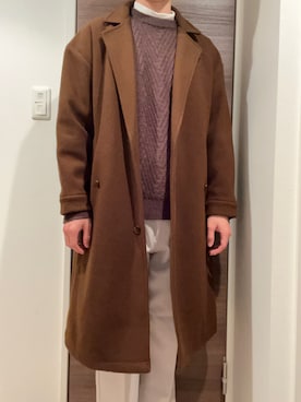 光さん（メンズ・180cm）の冬コーディネート