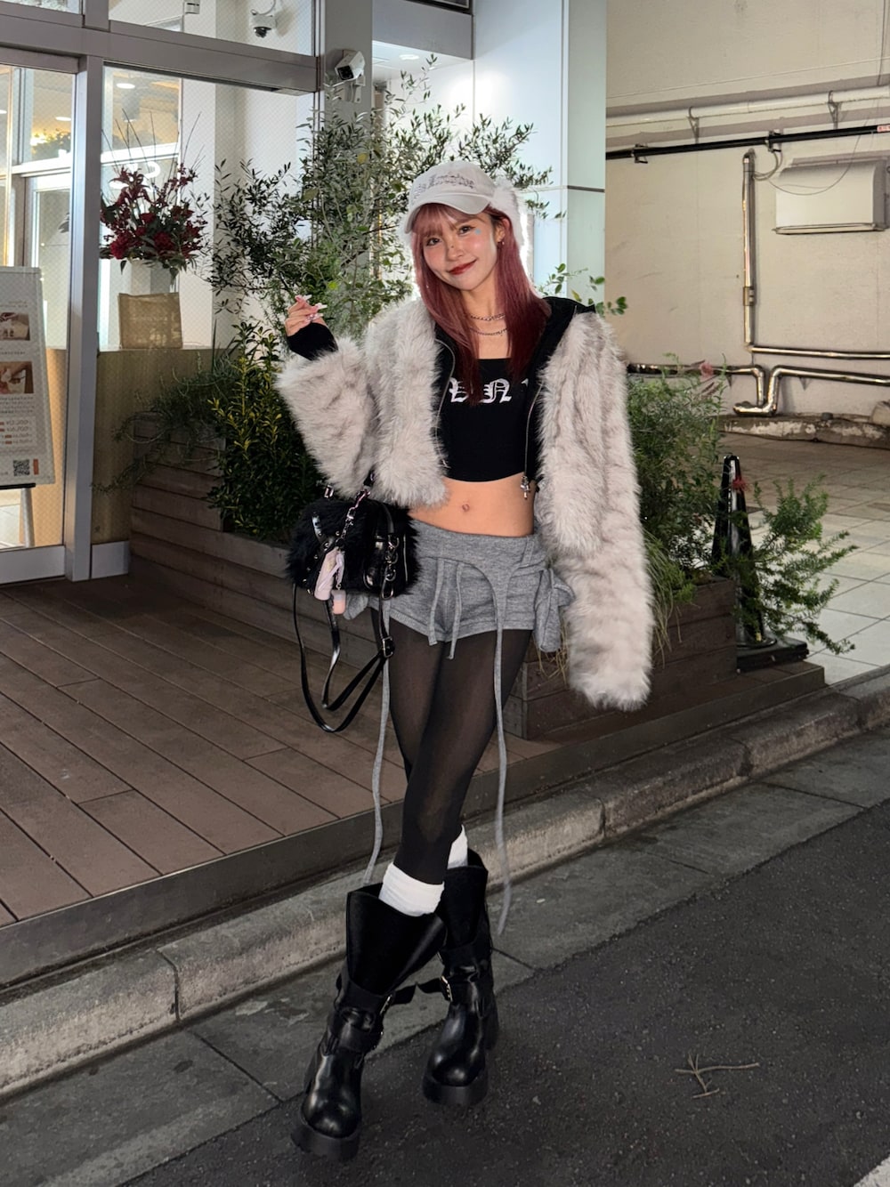 GILAARCHIVE（ギラアーカイブ）の「BOLD LOGO POCKET KNIT SHORTS_GREY