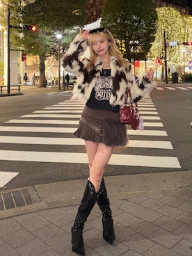 SAORIさん（骨格ナチュラル・レディース・164cm）の冬コーディネート